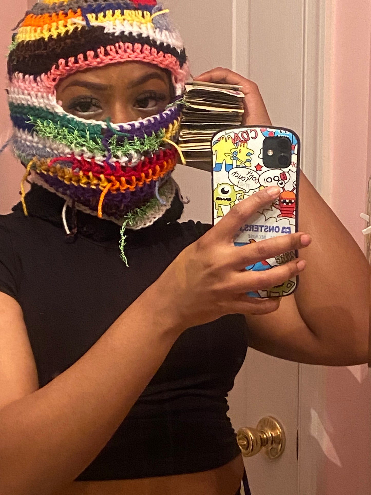 Fabric Monster ski mask